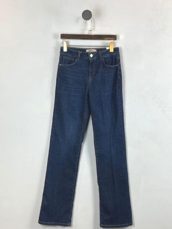 Jeans - Cecilia Cover Long, Blue Denim - LittleCopenhagen