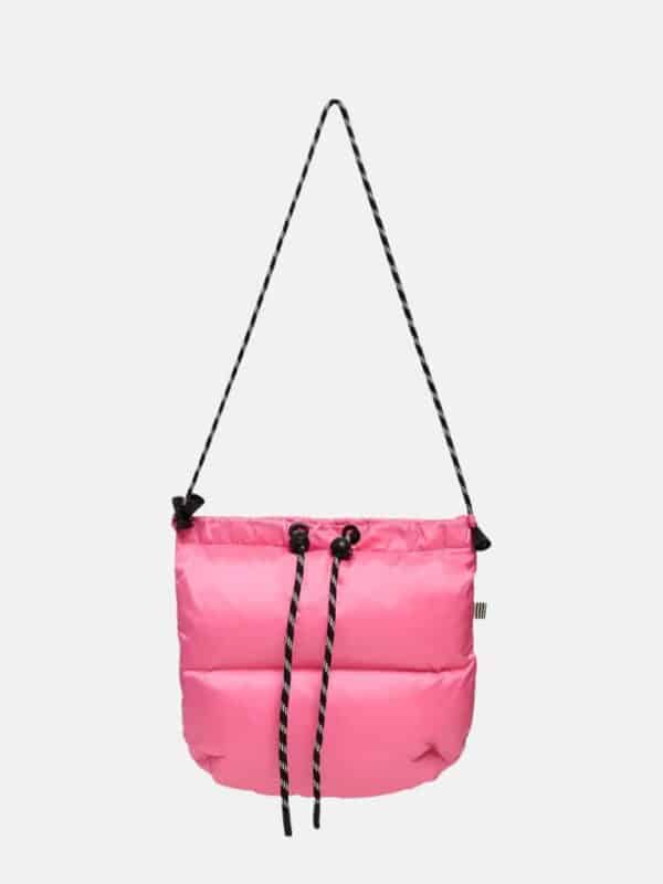 Small pink pillow bag Pillow bag with suit cord by Mads Norgaard at Little Copenhagen